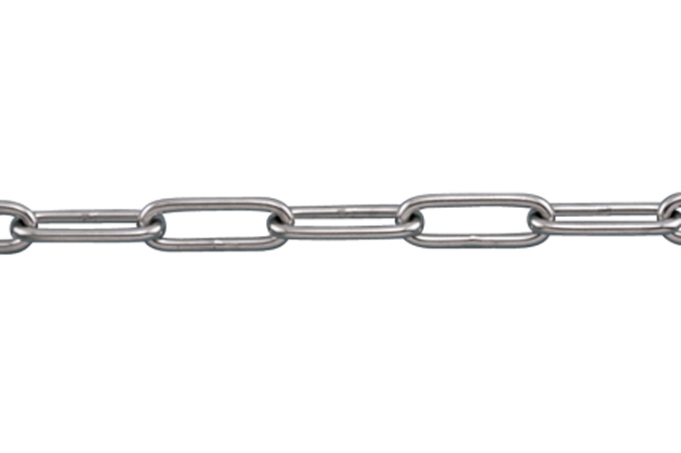 Stainless Steel Long Link Chain, S0606-0